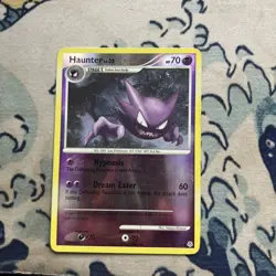 POKEMON HAUNTER LV.32 #50/130 UNCOMMON REVERSE HOLOFOIL NM DIAMOND & PEARL CARD - Image 1