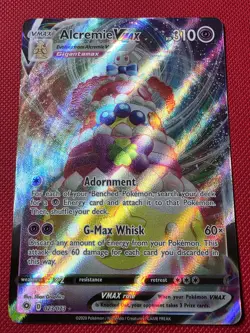 Alcremie VMAX - 023/073 Ultra Rare Champion’s Path Pokemon TCG Card NM - Image 1