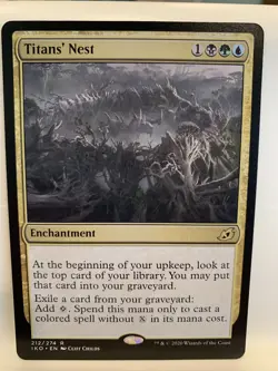 Titans' Nest Ikoria: Lair of Behemoths MTG NM IKO Rare #212/274 Same Day Handle - Image 1