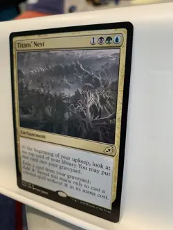 Titans' Nest Ikoria: Lair of Behemoths MTG NM IKO Rare #212/274 Same Day Handle - Image 3