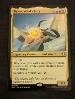 Kykar, Wind's Fury 334 Commander: March of the Machine M MTG LP - Image 1