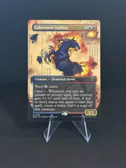 Colorstorm Stallion (Borderless) Secrets of Strixhaven Regular - Image 1