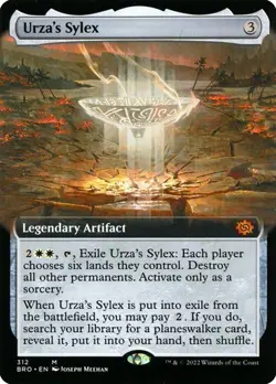 ** Urza's Sylex ** [NM] The Brothers' War MTG Artifact Board Wipe Mythic Rare - Image 1