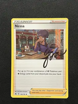 Pokemon Crown Zenith - Nessa - 136/159 - Holo Rare - M/NM - Image 2