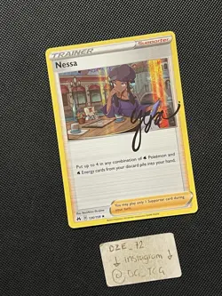 Pokemon Crown Zenith - Nessa - 136/159 - Holo Rare - M/NM - Image 3