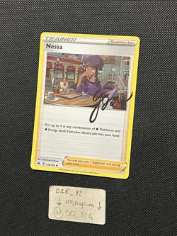 Pokemon Crown Zenith - Nessa - 136/159 - Holo Rare - M/NM - Image 4
