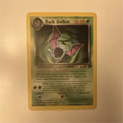 Pokemon Dark Golbat Team Rocket Rare 24/82 Stage 1 Regular 50 HP - Image 1
