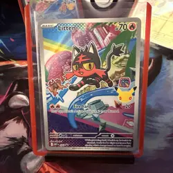 Pokemon TCG First Partner Illustration Collection Series 1 Gen 7 Starters Set - Image 2