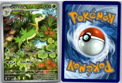 Servine - 088/086 088/086 Holo Illustration Rare SV: Black Bolt Pokemon NM - Image 3