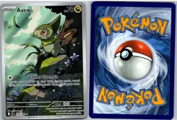 Axew 145/086 Holo Illustration Rare Black Bolt Pokemon NM - Image 3