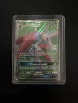 Pokemon Lurantis GX 138/149 SM Base Set Ultra Rare Full Art Holo 210 HP English - Image 1