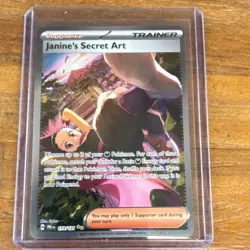 Pokemon Janine's Secret Art 173/131 Sv: Prismatic Evolutions Rare Holo - Image 1