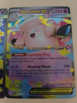 Mega Clefable ex x2 Pokemon Perfect Order NM/Mint - Image 3