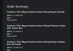 CHAOS RISING Pokemon Center ETB’s x2 + Booster Box + Booster Bundle x2 Presale - Image 2