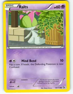 Ralts - 59/113 Legendary Treasures - Pokemon TCG - 2013 - Image 1