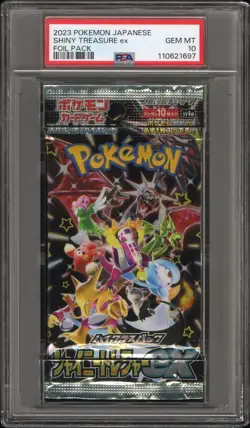 [PSA 10] Shiny Treasure ex Pack - SV4a Charizard Gardevoir Foil Japanese POKEMON - Image 1