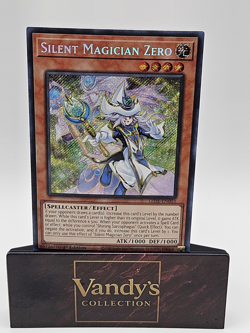 Konami Yu-Gi-Oh! Silent Magician Zero LEDE-EN003 1st Edition ATK/1000 DEF/1000 - Image 1