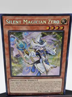Konami Yu-Gi-Oh! Silent Magician Zero LEDE-EN003 1st Edition ATK/1000 DEF/1000 - Image 3