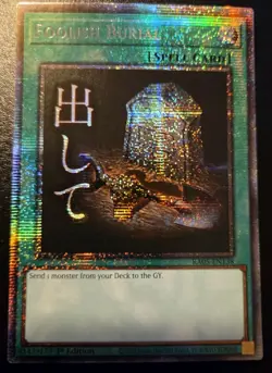 Foolish Burial RA05-EN138 1st Ed. Starlight Rare Rarity Collection V Yu-Gi-Oh! - Image 1