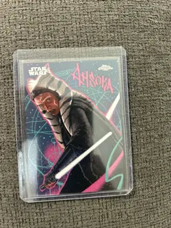2025 Topps Chrome Star Wars Ashoka Galactic Graffiti SP - Image 1