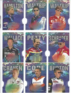 1997 Wheels Race Shark FIRST BITE PARALLEL--#1 Dale Earnhardt-BV$5!-1 CARD ONLY! - Image 2