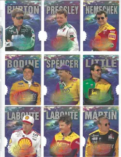 1997 Wheels Race Shark FIRST BITE PARALLEL--#1 Dale Earnhardt-BV$5!-1 CARD ONLY! - Image 3