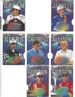 1997 Wheels Race Shark FIRST BITE PARALLEL--#1 Dale Earnhardt-BV$5!-1 CARD ONLY! - Image 4