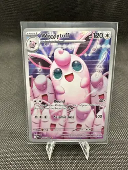 Wigglytuff 105/094 ME02: Phantasmal Flames Holo Illustration Rare Pokemon TCG - Image 1