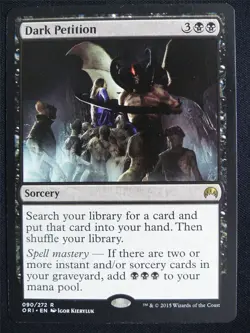 Dark Petition - ORI - Mtg Card #3DO - Image 1