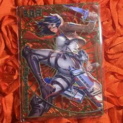 Mikasa Ackerman ATTACK ON TITAN Serial #31/200 SP Anime METAL Card - Image 1