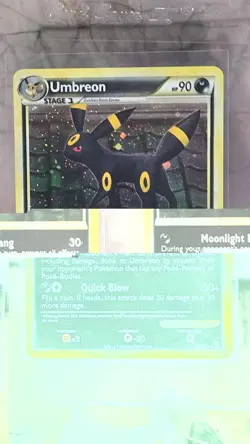 Umbreon 10/90 Undaunted Holo Rare Card (2010) - Image 3