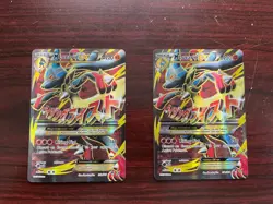 Pokemon TCG M Lucario EX 55a/111 - 2 Cards and Jumbo card - Image 2