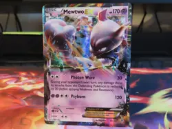 Mewtwo EX Breakthrough Near Mint Sleeved Pokemon Card Holo EX NM Rare - Image 1