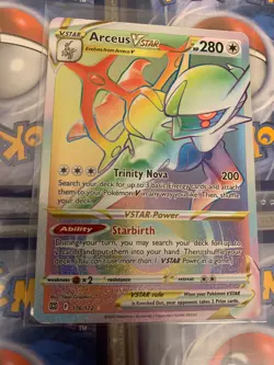 Arceus VSTAR (176/172) - Brilliant Stars - Pokemon Card - NM - Image 1