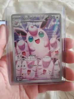Wigglytuff 105/094 Me02: Phantasmal Flames Holo Pokemon Card Tcg Mint Full Art - Image 3