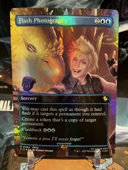 MTG | Flash Photography ✨FOIL✨ [FINAL FANTASY Scene] - Image 1