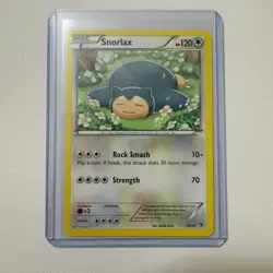 Snorlax 26/39 Kalos Starter Set 2013 Pokemon Card Common MP - Image 1