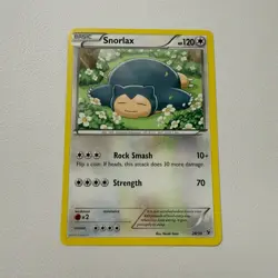 Snorlax 26/39 Kalos Starter Set 2013 Pokemon Card Common MP - Image 2