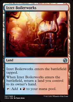 MRM ENGLISH FOIL Izzet Boilerworks - Chaufferie d'Izzet MTG magic IMA - Image 1