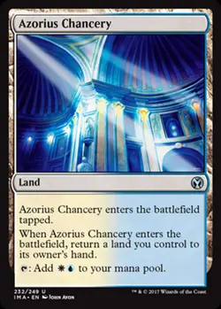 MRM ENGLISH FOIL Azorius Chancery - Cour de la chancellerie d' MTG magic IMA - Image 1
