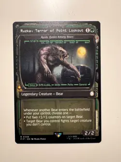 Magic MTG • Ruzka, Terror of Point Lookout - Ayula, Queen Among Bears (Showcase) - Image 1