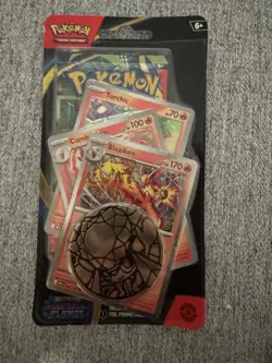 Pokemon TCG Phantasmal Flames Premium Checklane Blister [Blaziken] Sealed - Image 1