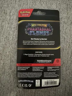 Pokemon TCG Phantasmal Flames Premium Checklane Blister [Blaziken] Sealed - Image 2