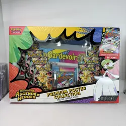 Pokemon TCG: Ascended Heroes Premium Poster Collection Mega Gardevoir Sealed - Image 1