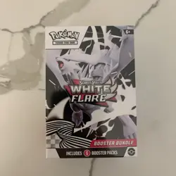 Pokemon Scarlet & Violet White Flare Booster Bundle (6 Packs) NEW SEALED - Image 1