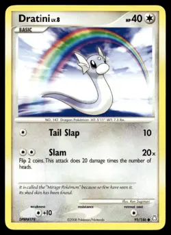 Dratini Legends Awakened Common 91/146 2008 Pokemon TCG - Image 1