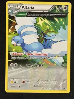 Pokemon - Altaria 74/108 - Roaring Skies Non Holo - MP - Image 1