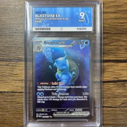 ACE 9 Blastoise ex 202/165 151 Scarlet & Violet Pokemon TCG - Image 1