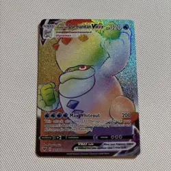 Pokemon TCG Galarian Darmanitan VMAX 187/185 Vivid Voltage MINT - Image 1