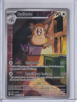 Pokemon Raticate 099/088 Perfect Order 2026 Illustration Rare NM Pack Fresh - Image 1